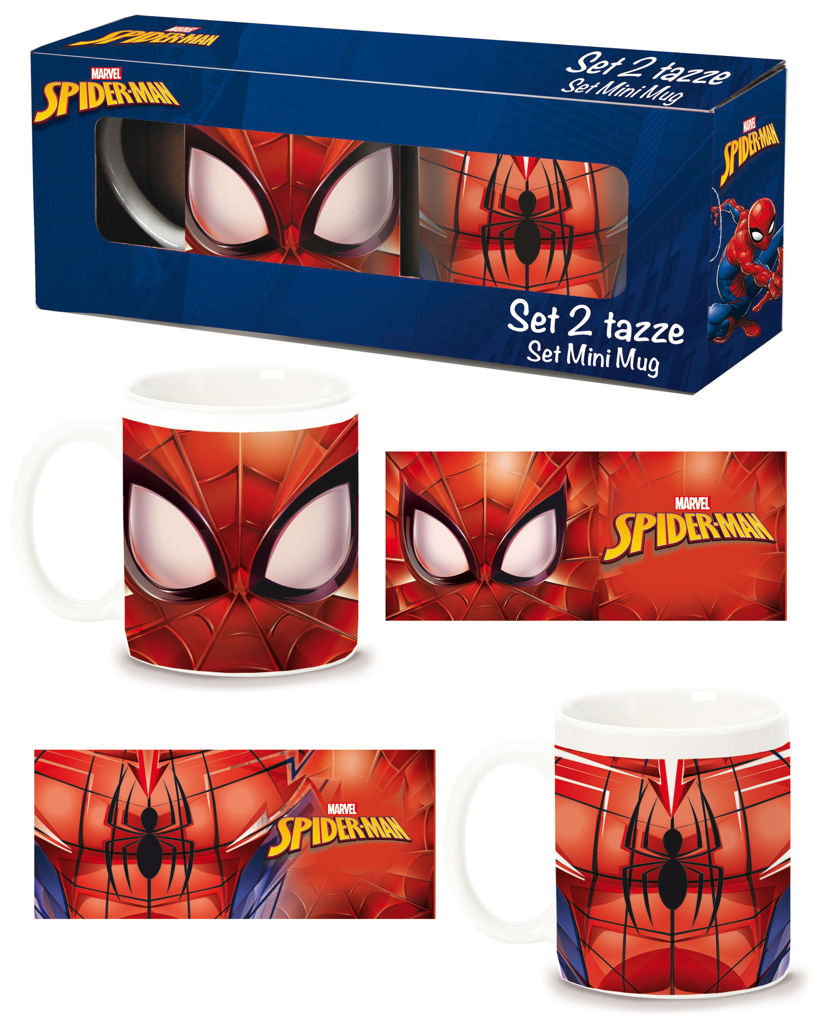 Spider-Man - Tassen-Set