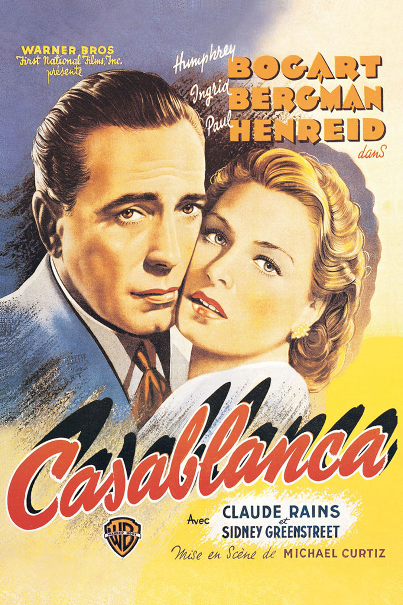 Casablanca - Bogart, Bergman, Henreid