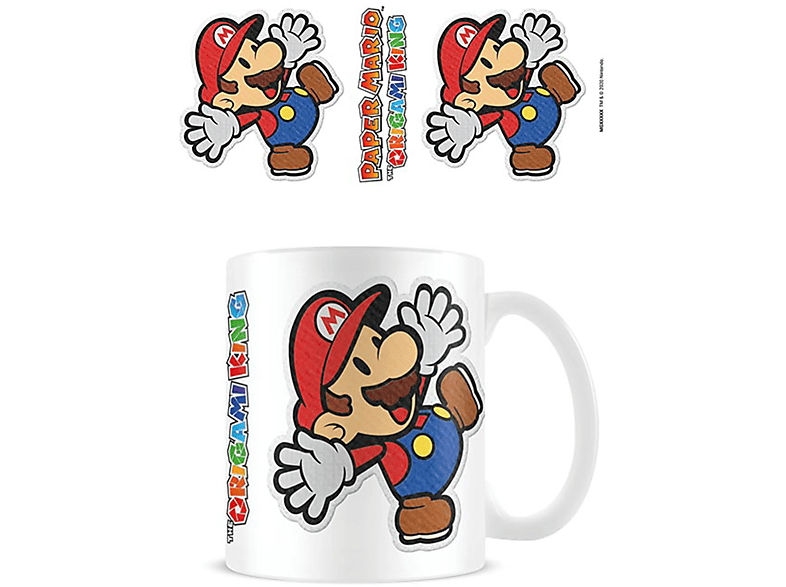 Mario Paper Sticker -