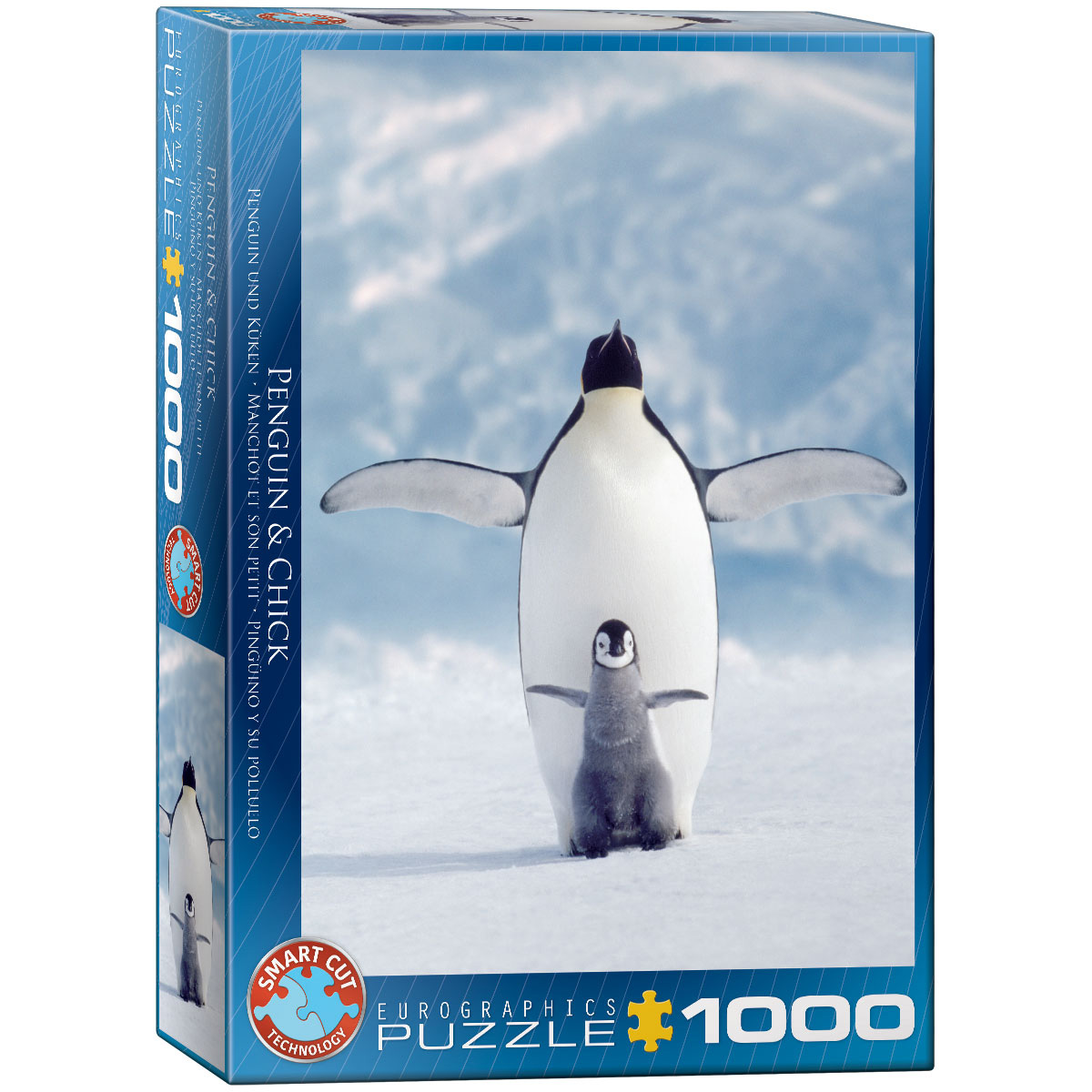 Pinguin Küken - Teile 1000 Puzzle mit