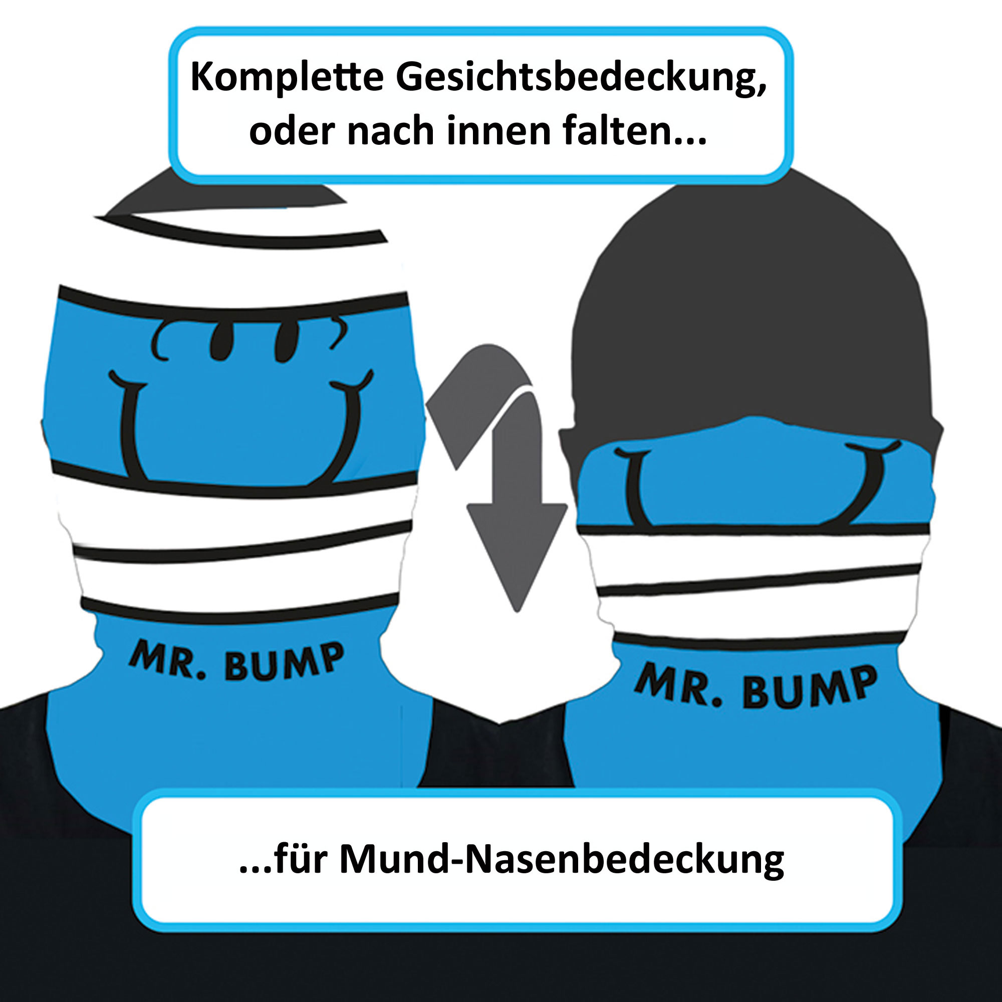 Bump - Mr Multifunktionstuch