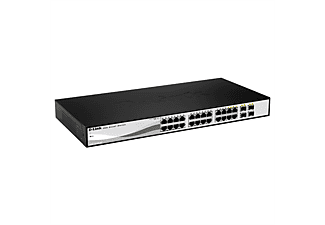 D-LINK DGS-1210-24P 24-Port Web Smart Gigabit PoE Switch Gigabit Ethernet Switch