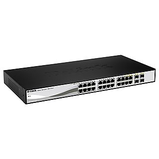 Switch  - DGS-1210-24P D-LINK, Negro