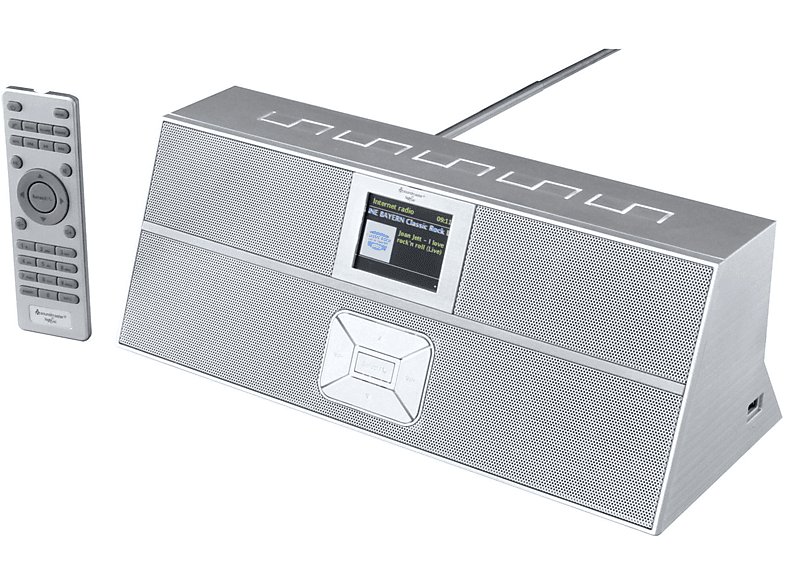 SOUNDMASTER IR3300SI Multifunktionsradio, Internet Bluetooth, FM, DAB+, DAB+, AM, Radio, DAB, FM, weiß
