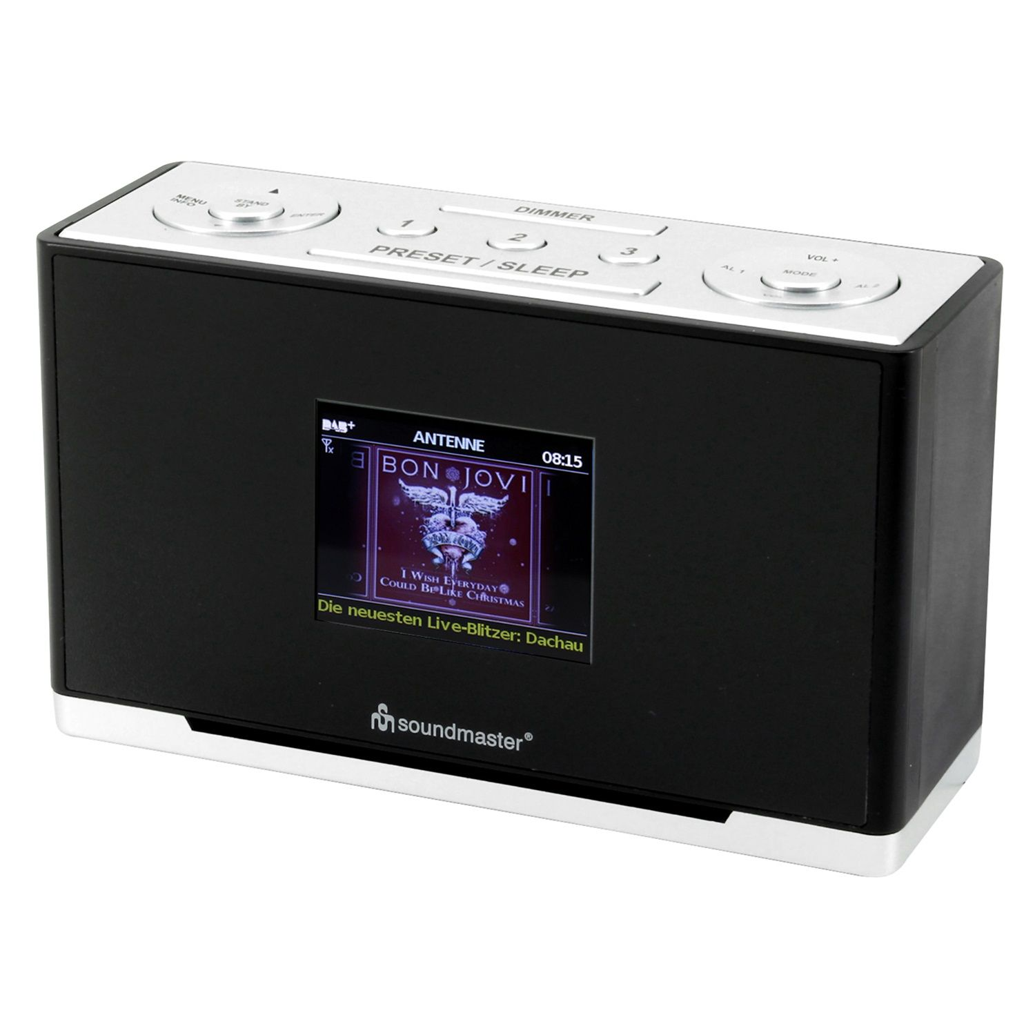 FM, UR240SW DAB+, Multifunktionsradio, FM, AM, SOUNDMASTER DAB+, schwarz DAB,