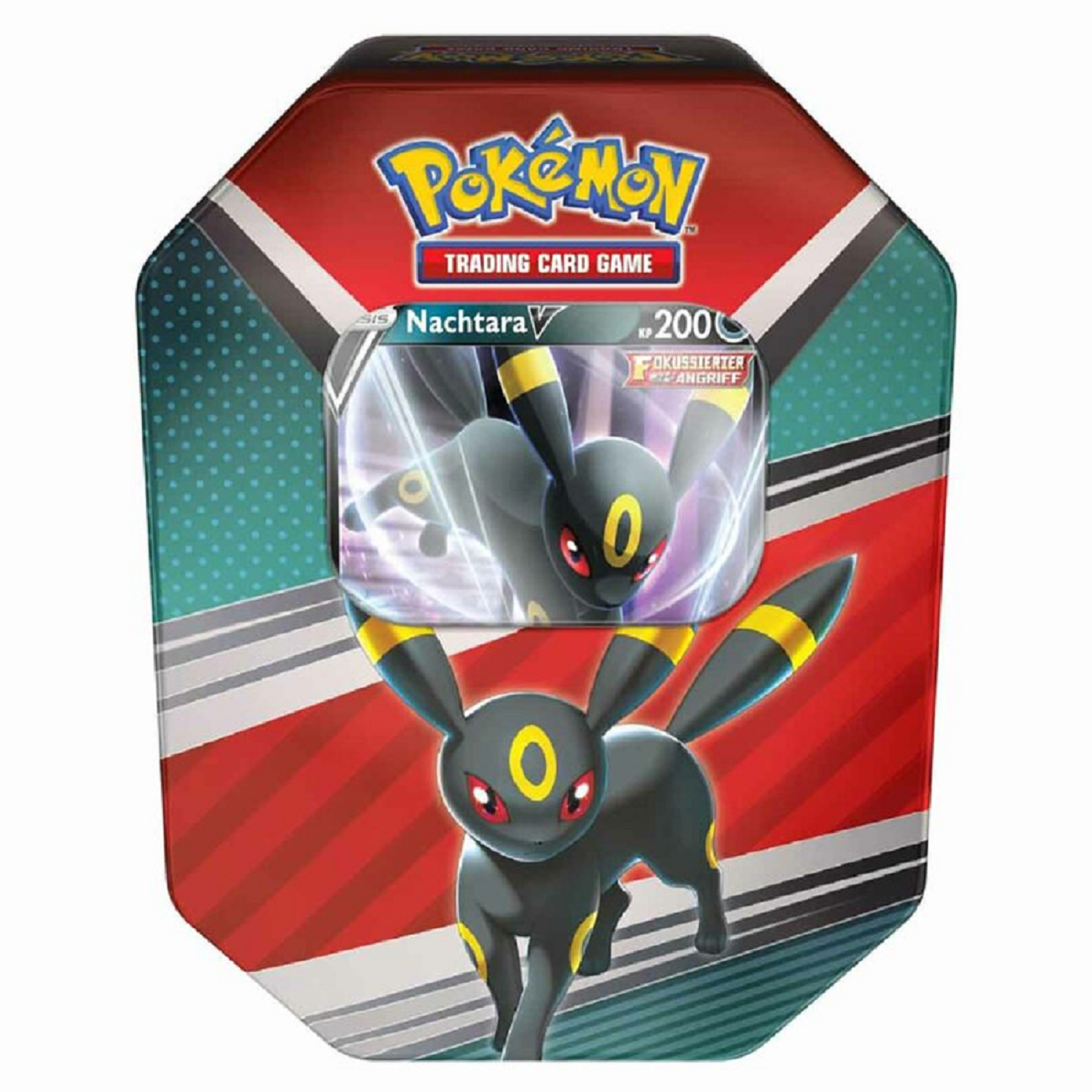 und V Schild Kartenspiel POKÉMON Tin Schwert Box Nachtara DE