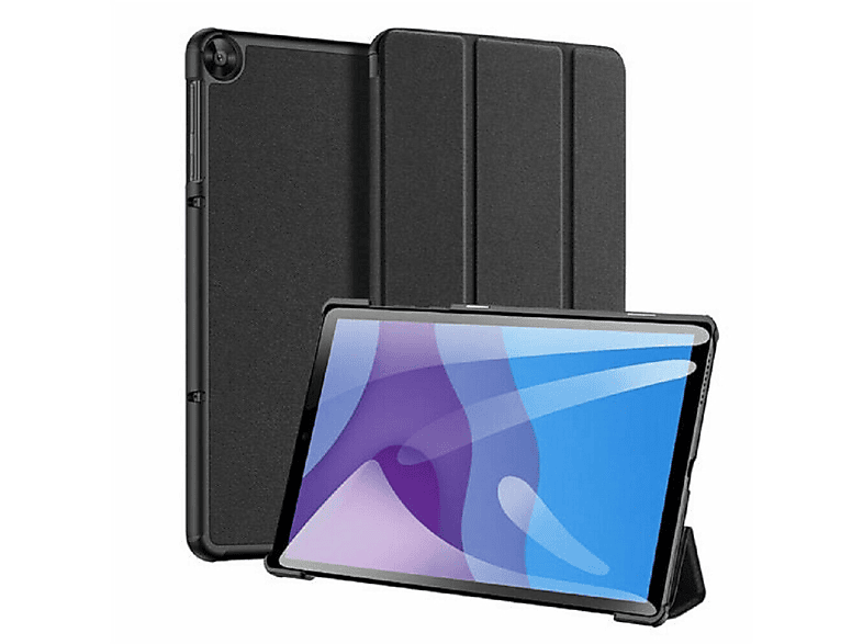 DUX DUCIS Buch Tasche Tablethülle Oppo für Backcover ökologisches Pad Schwarz Leder, 11