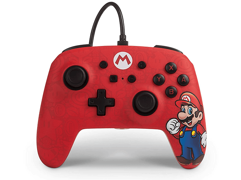 POWERA Iconic Mario Controller Rot