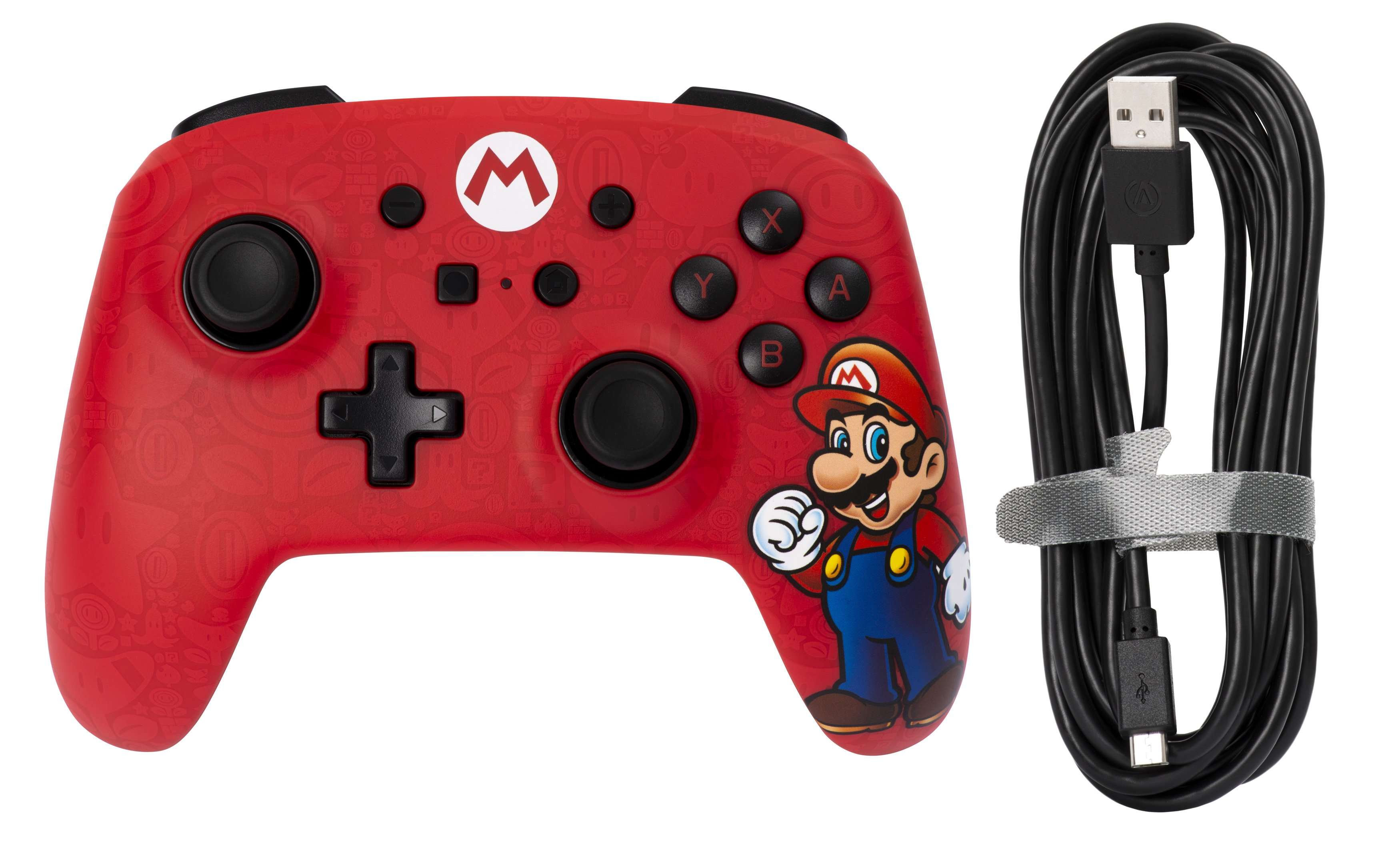 POWERA Iconic Mario Controller Rot