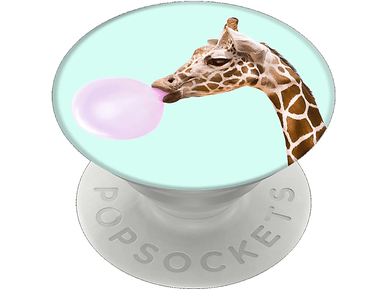 Handyhalterung, Multicolor Giraffe Bubblegum PopGrip POPSOCKETS