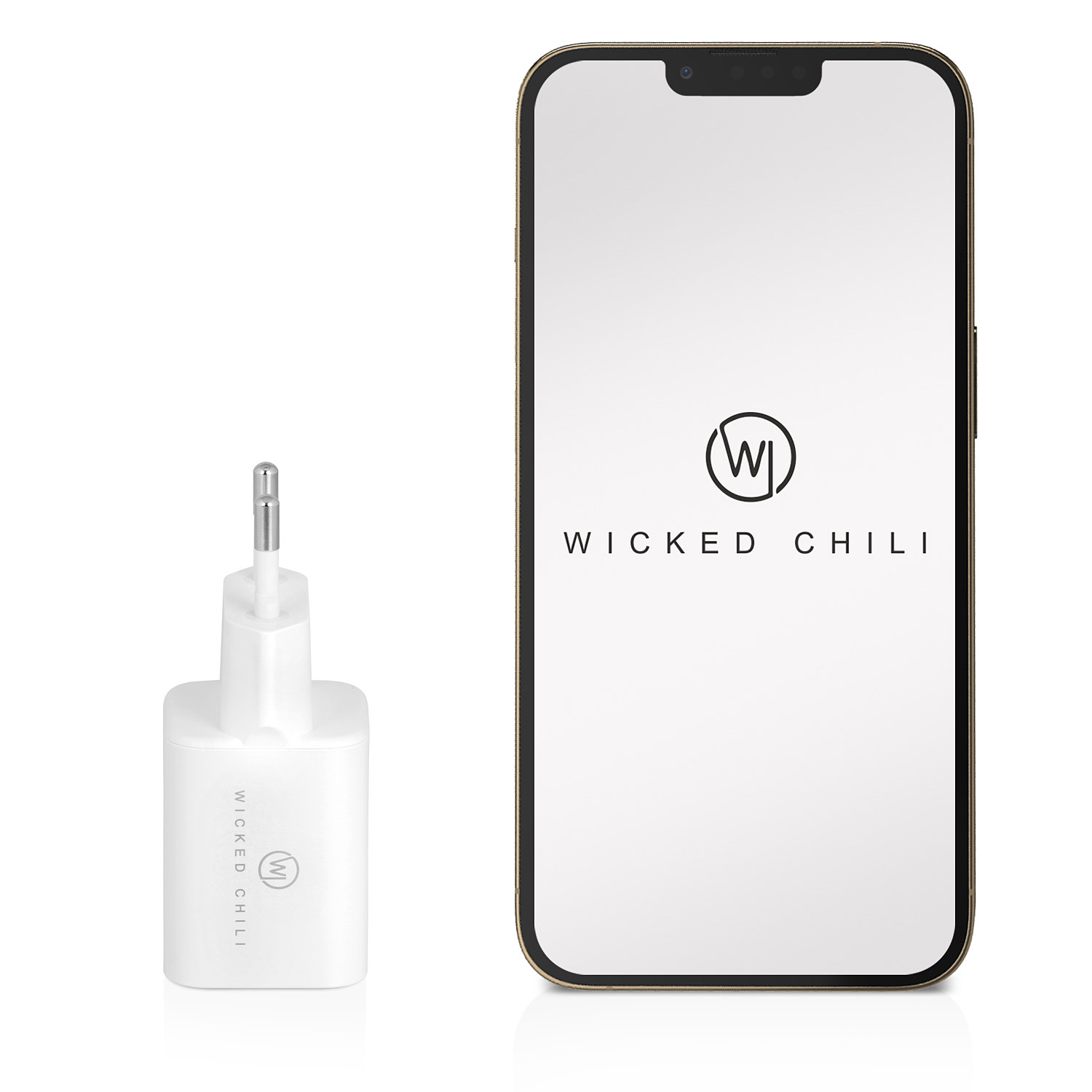 WICKED CHILI Universal Handy iPhone 33W QC4.0+ PPS Netzteil USB-A 14 für USB USB Schnellladegerät GaN Dual Netzteil USB-C PD Dual
