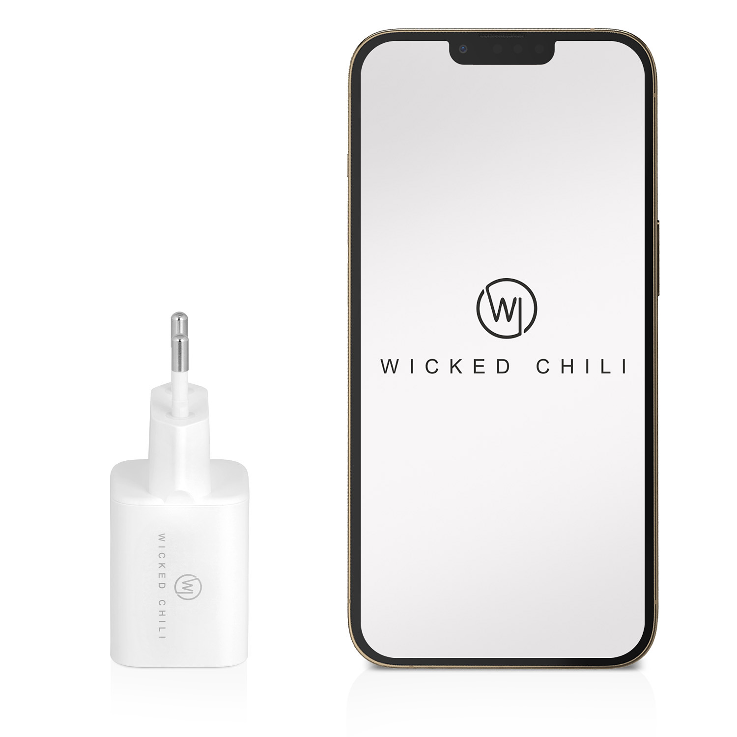 USB-C USB-A CHILI Dual iPhone QC4.0+ Universal Dual für 14 Schnellladegerät Handy 33W PD GaN WICKED USB PPS USB Netzteil Netzteil