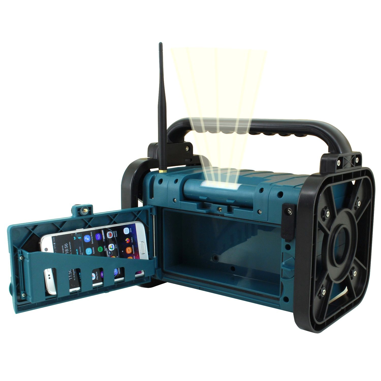 SOUNDMASTER DAB80 Multifunktionsradio, DAB+, FM, blau Bluetooth, FM, DAB+, AM, DAB