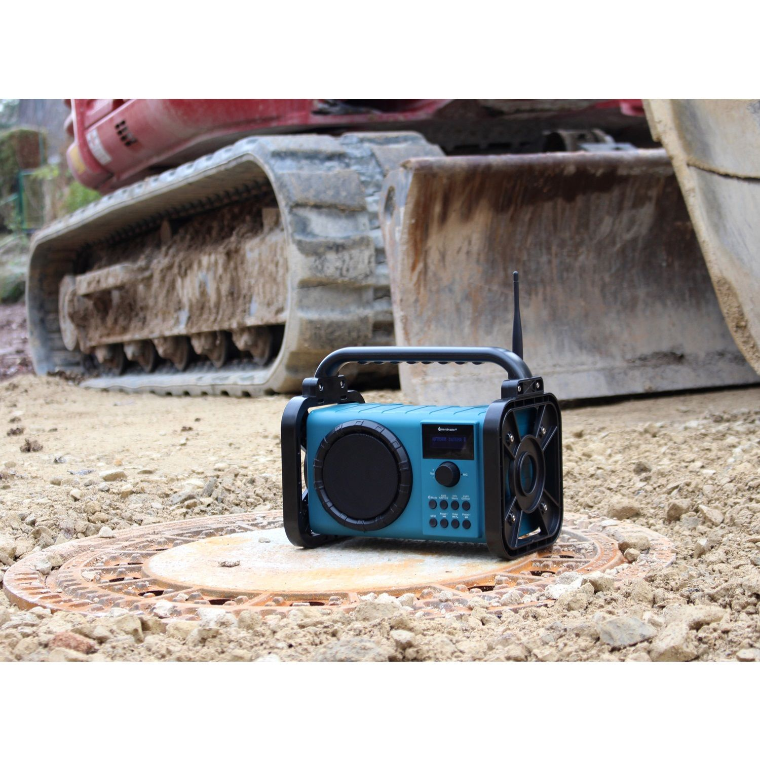 SOUNDMASTER DAB80 Multifunktionsradio, blau FM, AM, DAB+, DAB, DAB+, FM, Bluetooth