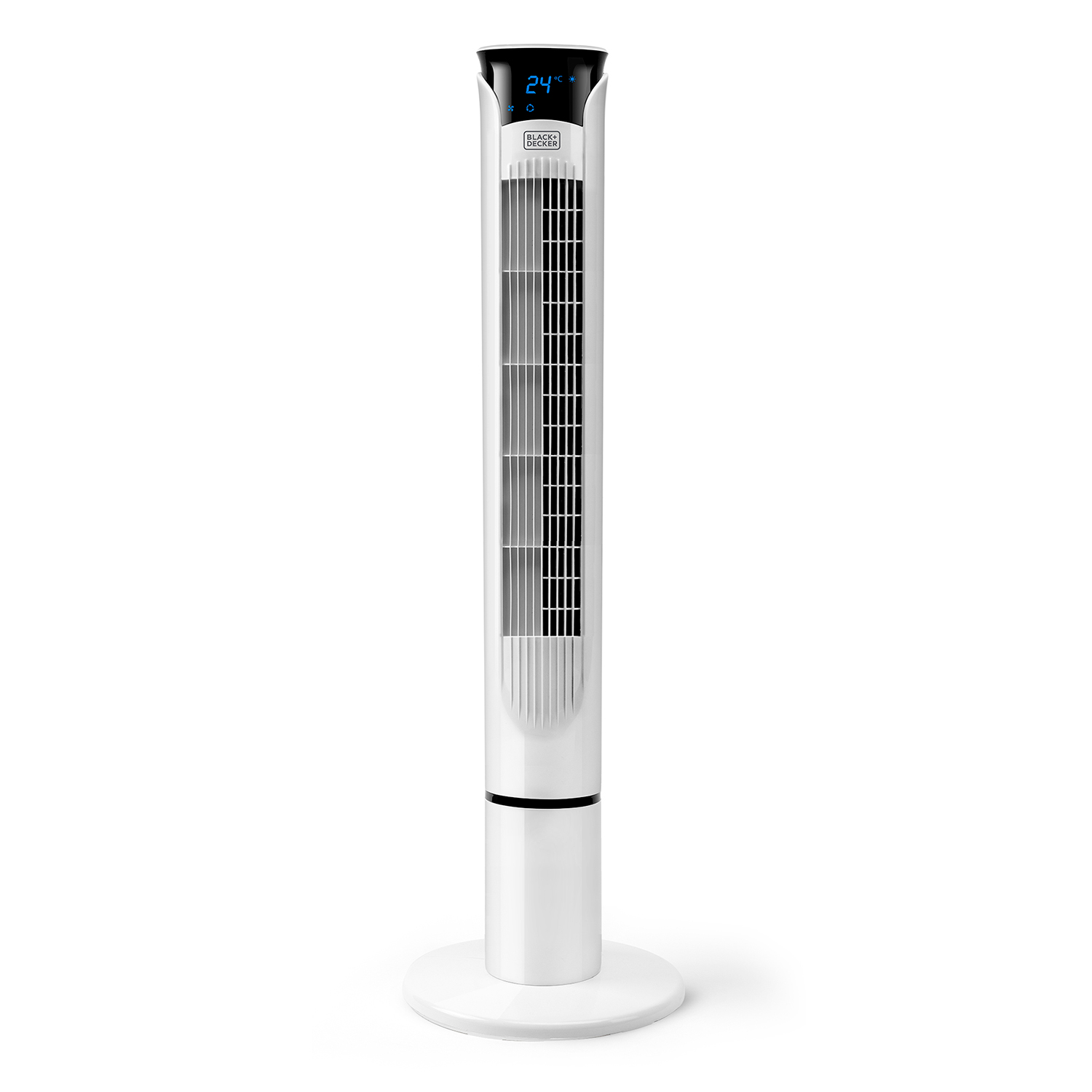 Turmventilator (45 BLACK+DECKER weiß Watt) BXEFT49E
