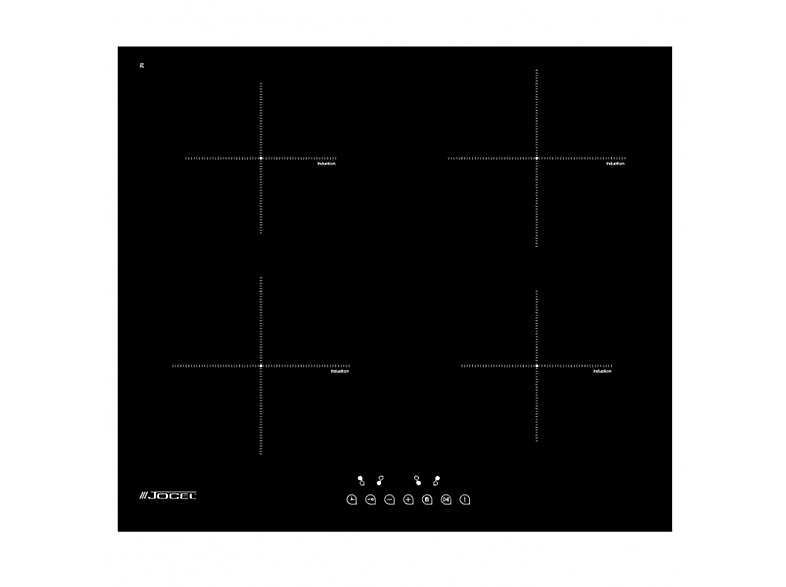 Placa de vitrocerámica - JOCEL JP4EI002075