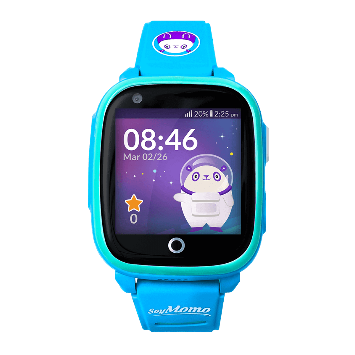 SOYMOMO Space 4G Kinder Smartwatch 10 Blau Kunststoff, cm