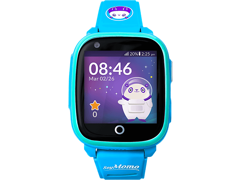 SOYMOMO Space 4G Kinder 10 Kunststoff, Smartwatch Blau cm