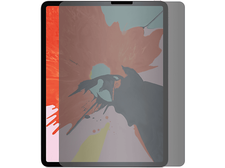SLABO Blickschutzfolie View Protection Schwarz iPad Pro iPad 2018) (4. Generation | 12,9\