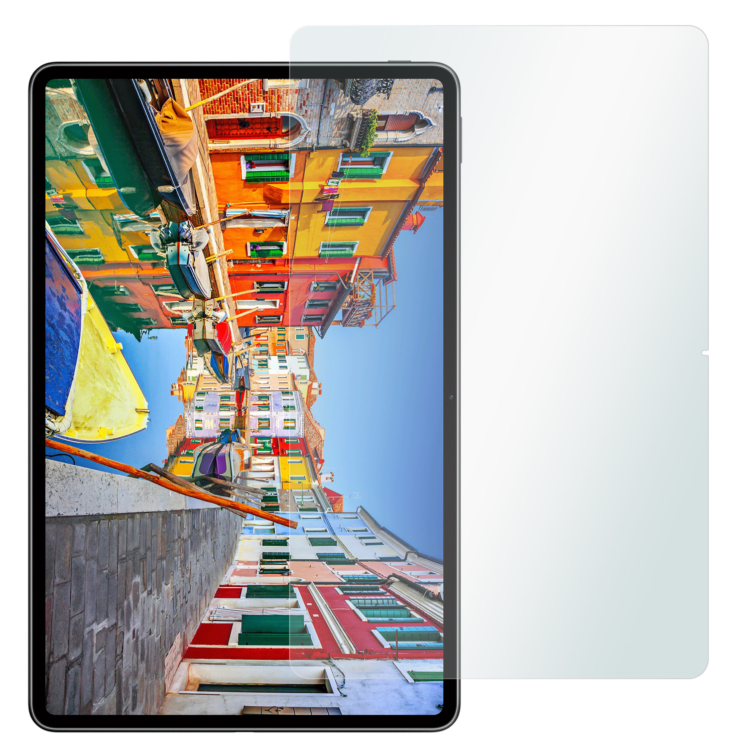 (2021)) Displayschutzfolie MatePad Pro Clear x 12.6 2 SLABO Crystal Displayschutz(für Wi-Fi Huawei