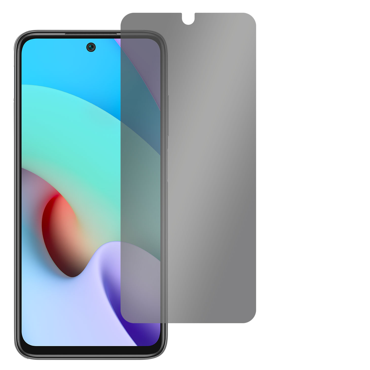 Redmi Displayschutz(für Blickschutz 360° Schwarz Xiaomi (2021 2022)) 10 View SLABO Protection |