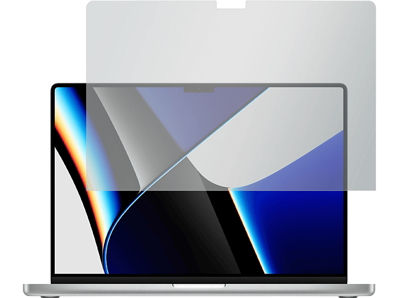 No 2 x Displayschutzfolie Reflexion (2021)) MacBook SLABO Pro 16\
