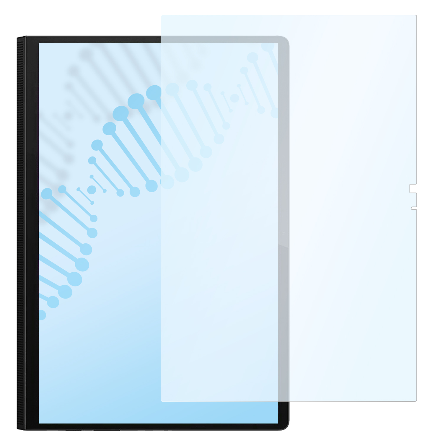 Tab Displayschutz(für flexibles SLABO antibakteriell Lenovo Hybridglas Yoga 13)
