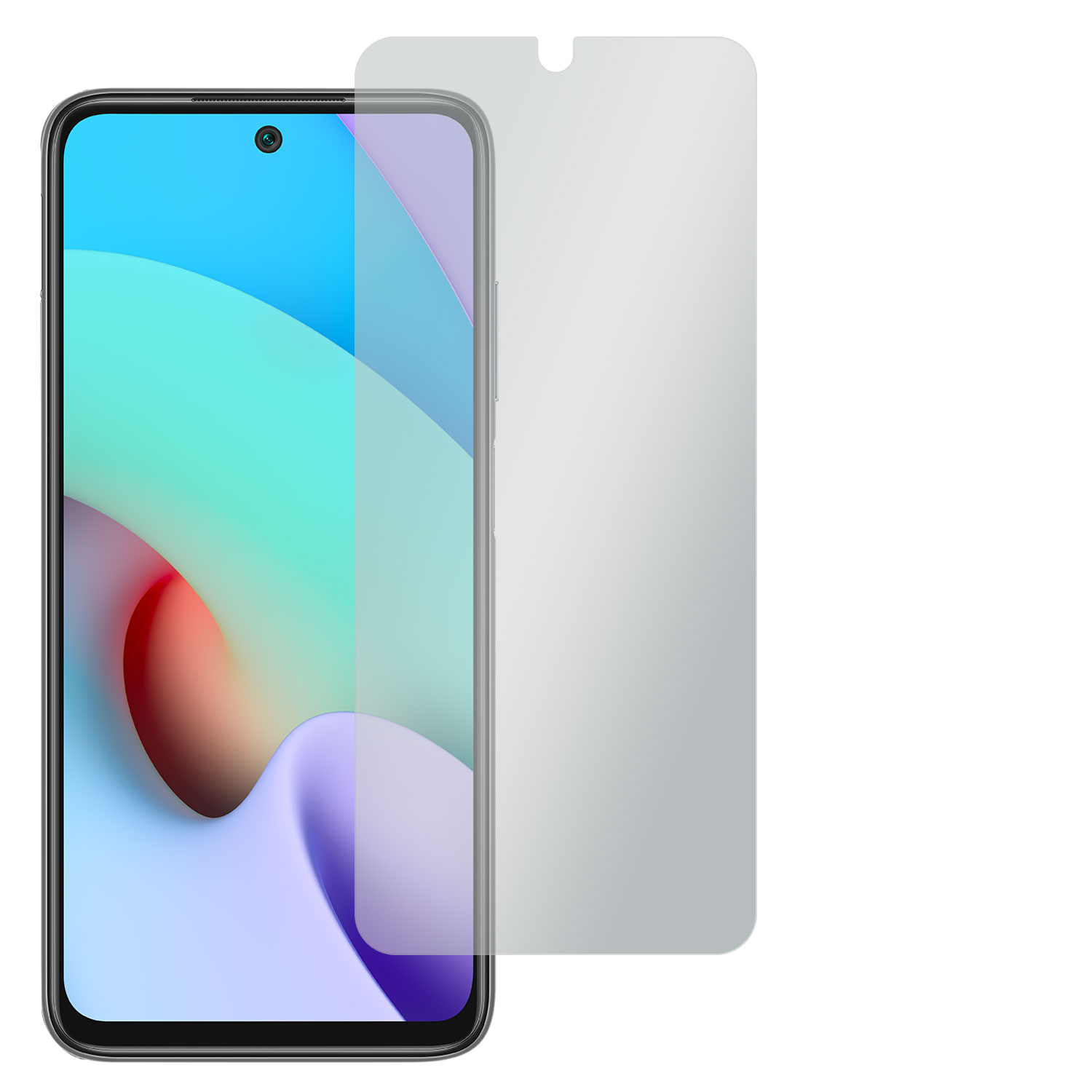SLABO 4 x Displayschutz(für Xiaomi 10 Redmi Reflexion (2021 | No 2022))
