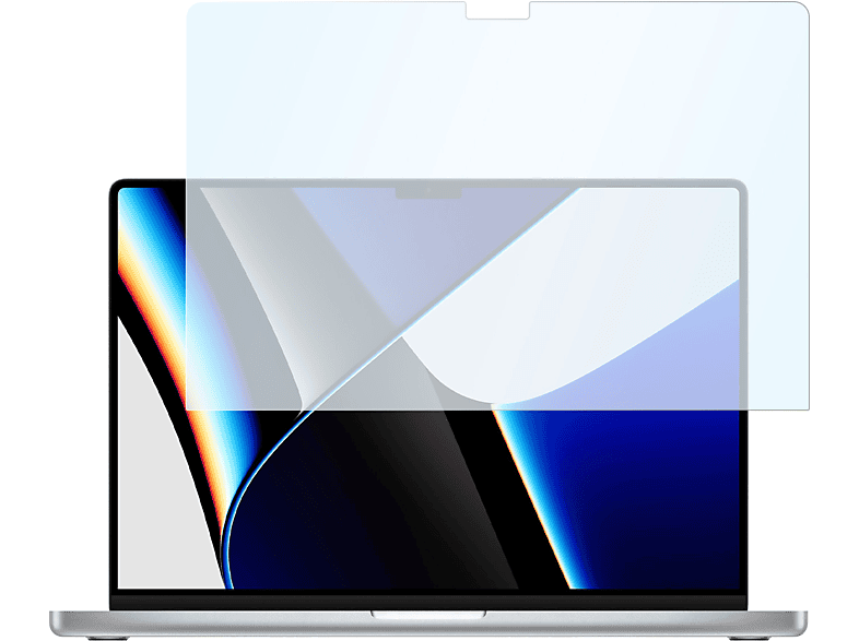 SLABO 2x Panzerschutzfolie Apple (2021)) MacBook Shockproof 16\