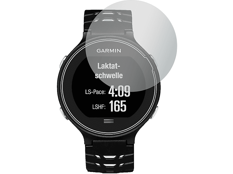 SLABO 4 x Displayschutzfolie No Reflexion Displayschutz(für Garmin Forerunner 630) | Smartwatch Schutzfolien & Gläser