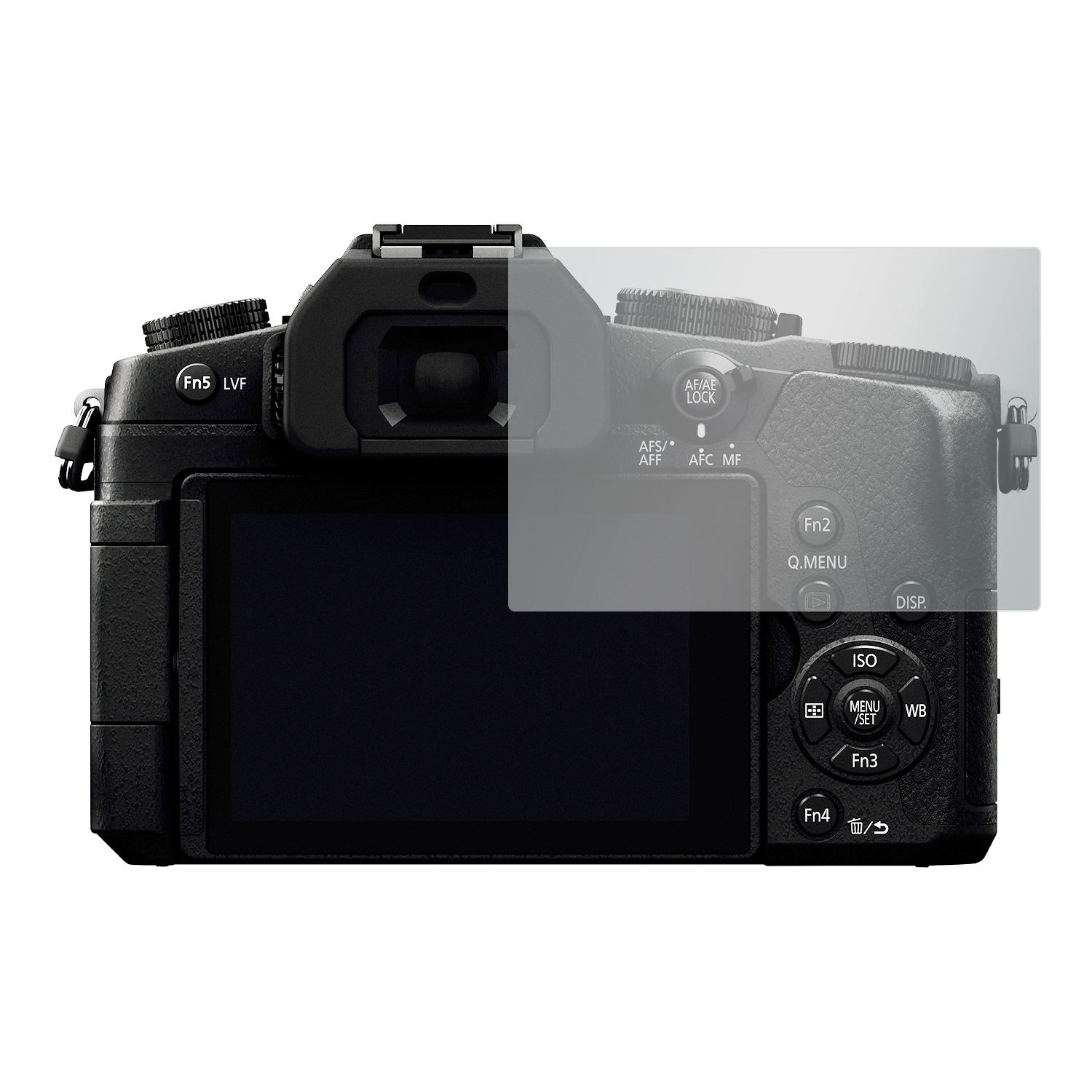 SLABO 4 Displayschutz(für DMC-G81) No x Reflexion Panasonic Displayschutzfolie Lumix