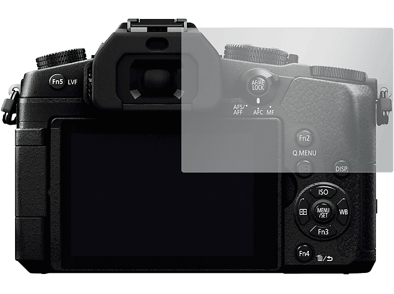 SLABO 4 x Displayschutzfolie No Reflexion Displayschutz(für Panasonic Lumix DMC-G81)
