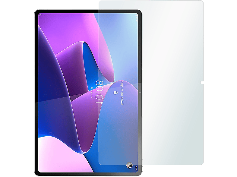 SLABO 4 x Displayschutzfolie Crystal Clear Displayschutz(für Lenovo Tab P12 Pro)