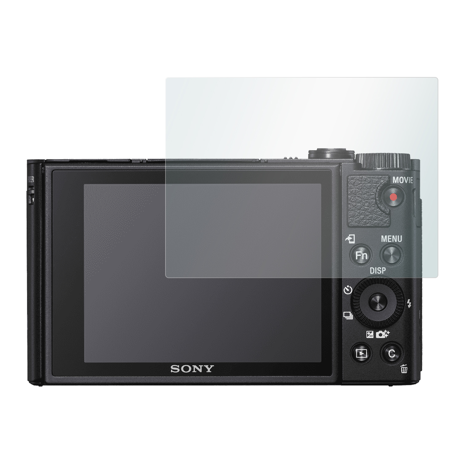 Sony Clear Displayschutzfolie Displayschutz(für SLABO Crystal DSC-HX99) 4 x