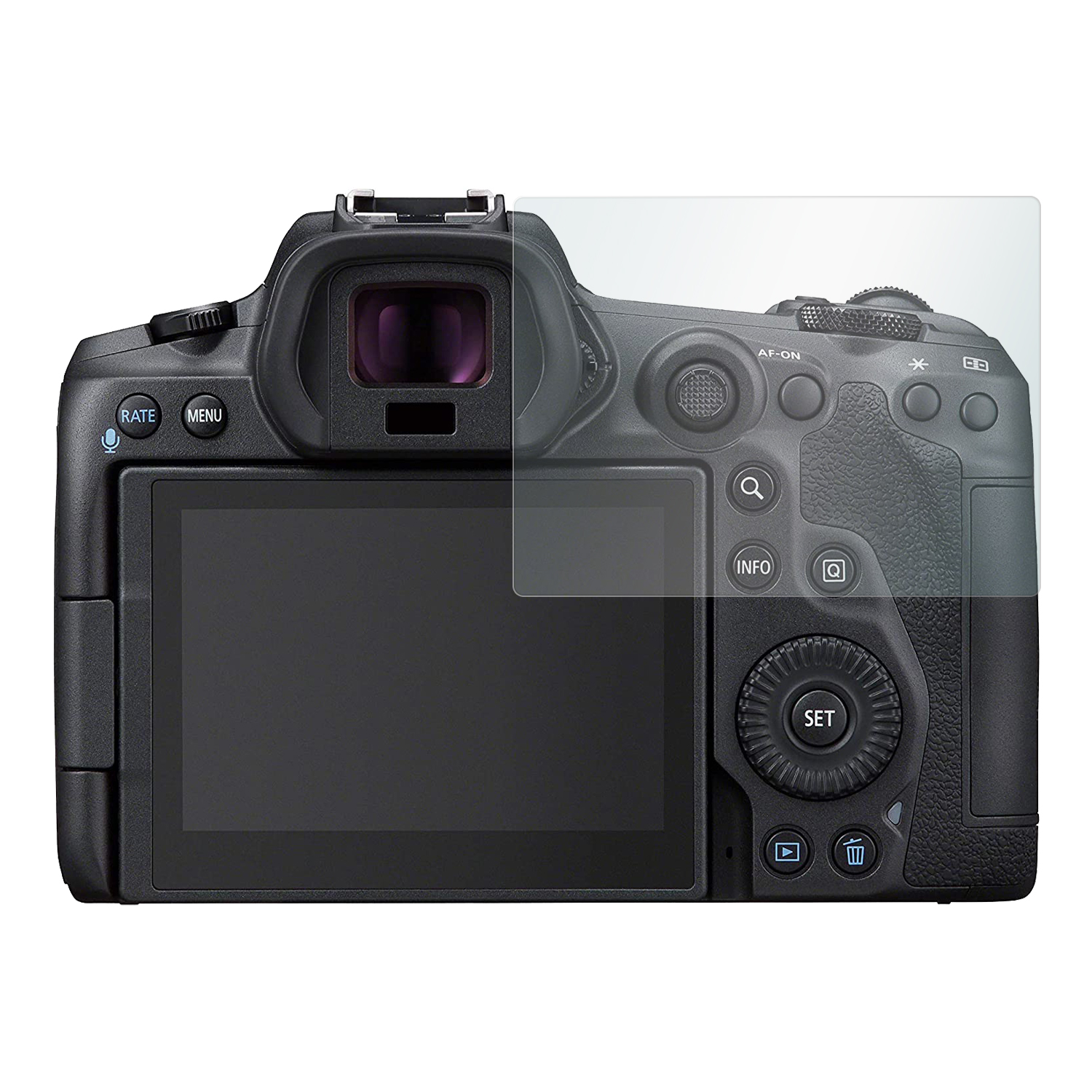 Displayschutz(für Crystal Clear EOS Displayschutzfolie R5) 4 x Canon SLABO