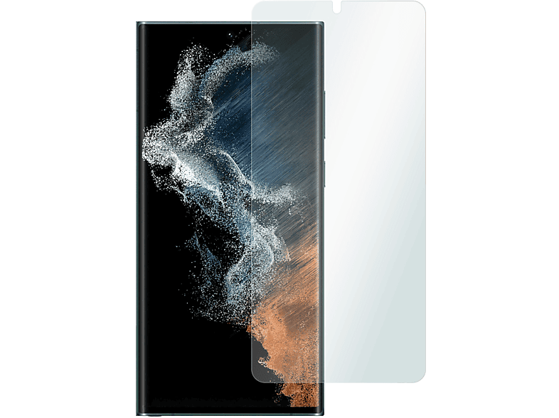 SLABO 4 x Displayschutzfolie Crystal Clear Displayschutz(für Samsung Galaxy S22 Ultra)
