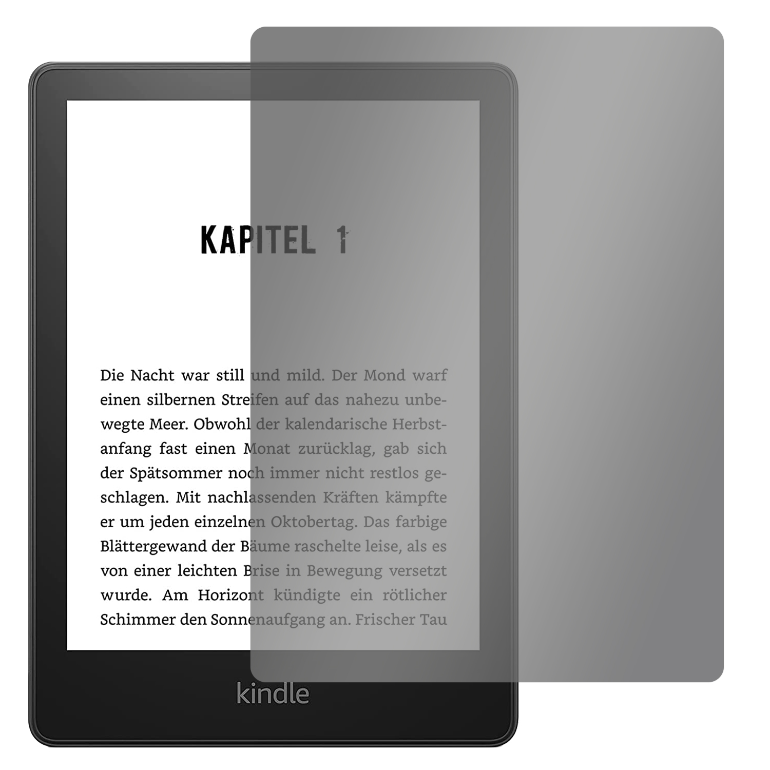 View | (11. 360° Schwarz 2021)) Displayschutz(für 2021) Paperwhite Kids Blickschutzfolie Protection Amazon Generation Kindle Kindle Paperwhite SLABO (11. Generation