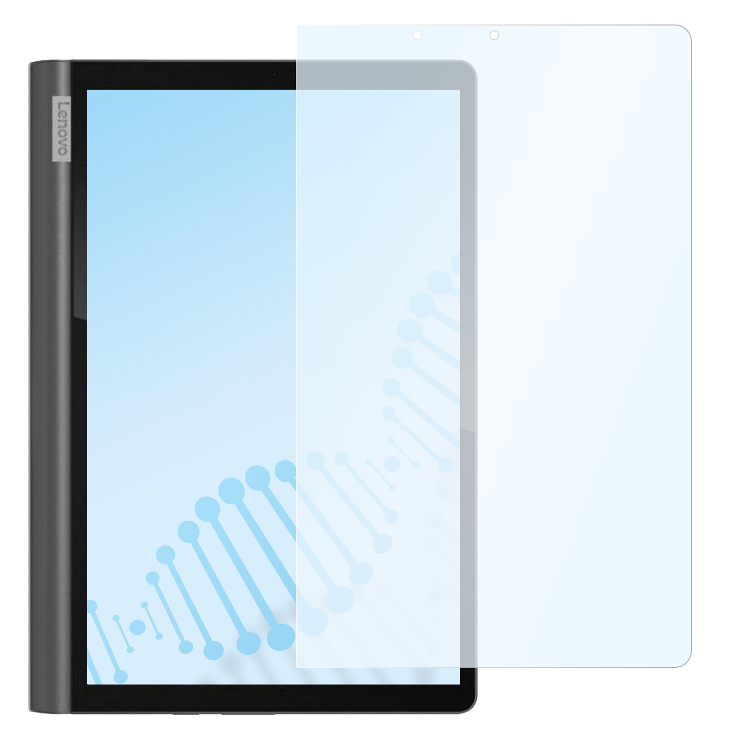 antibakterielle Yoga Lenovo Smart Tab Hybridglasfolie 10,1\