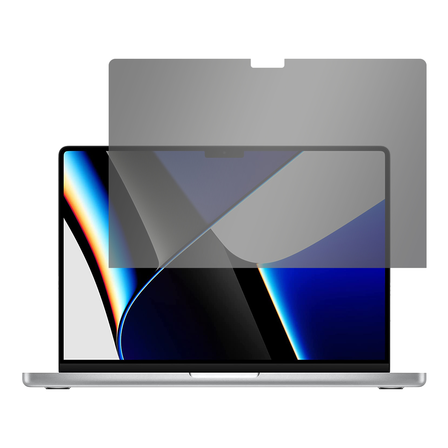 SLABO Blickschutzfolie View Pro Schwarz MacBook 14\