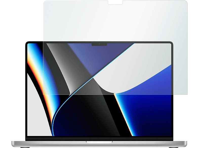 SLABO 2 x Displayschutzfolie Crystal Clear Displayschutz(für Apple MacBook Pro 16\