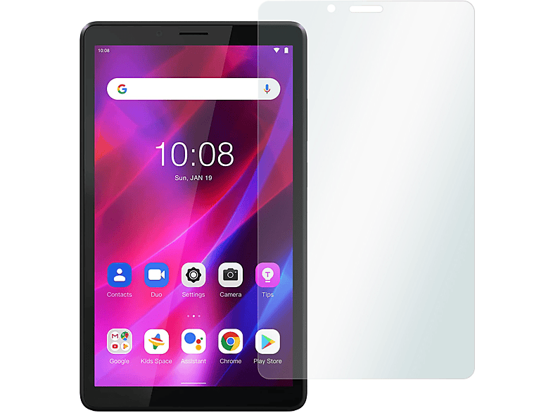 Clear (3. Displayschutz(für x SLABO Lenovo Tab Displayschutzfolie 2 Gen)) Crystal M7