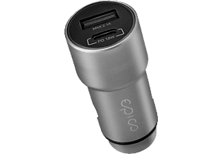 EPICO 18W PD CAR CHARGER Kfz-Ladegerät Apple, Space Grau