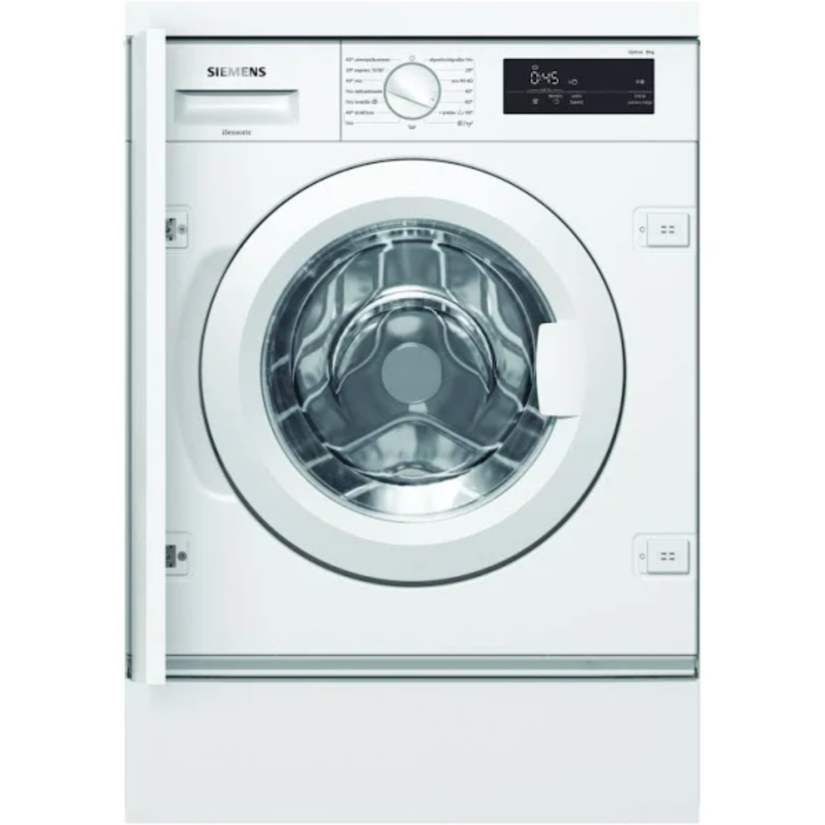 Lavadora carga frontal - WI12W325ES SIEMENS, 8 kg, Blanco