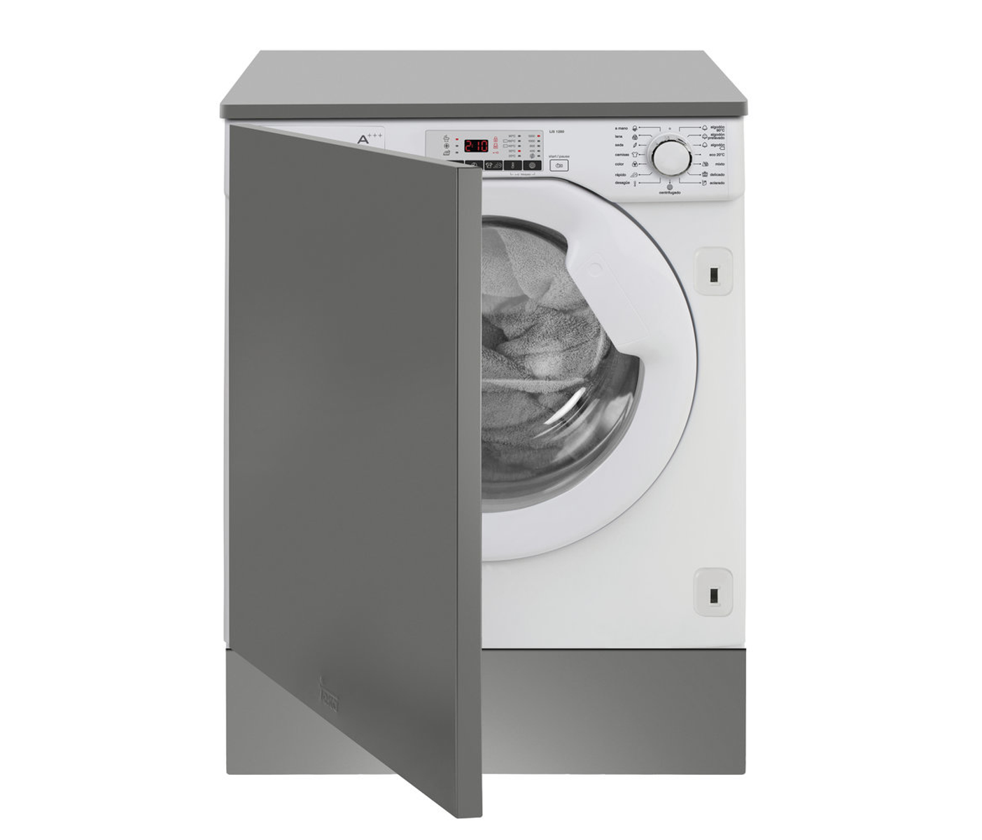 Lavadora carga frontal - LI5 1080 EU TEKA, 8 kg, Blanco