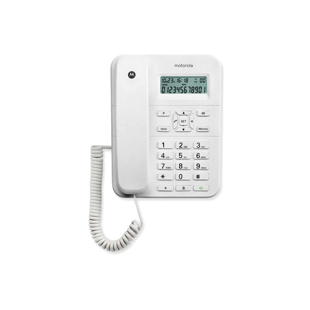 Teléfono para casa - KX-TG1612 MOTOROLA, Blanco