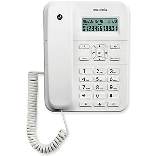 Teléfono para casa - MOTOROLA KX-TG1612, RDSI, Blanco