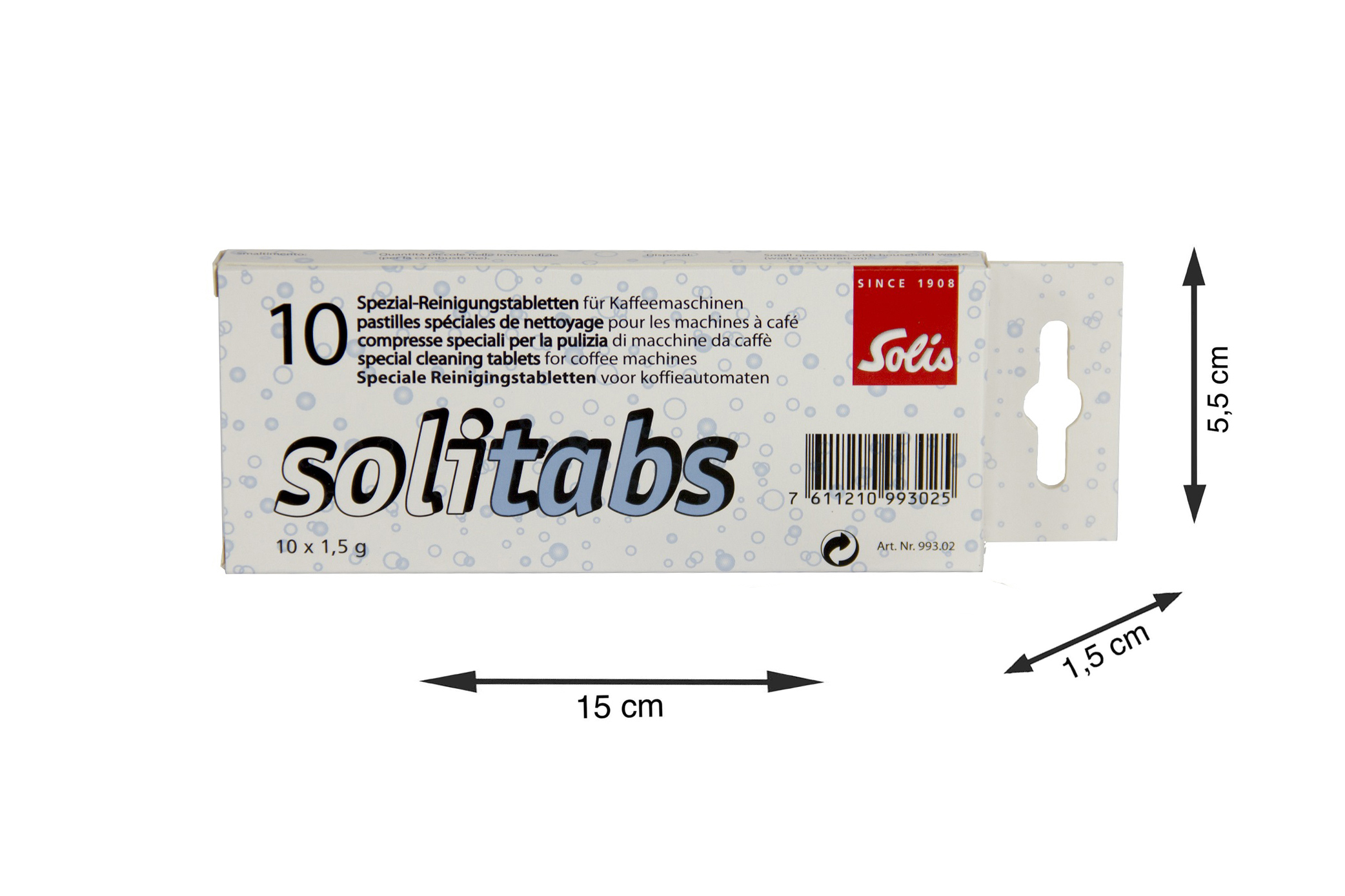 Solitabs | SOLIS SWITZERLAND Stück Reinigungstabletten Kaffeevollautomaten Reinigungstabletten OF für | Kaffeemaschinen 10