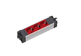 BACHMANN STEP BASE 3x Schutzkontakt Steckdosenleiste