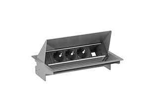 BACHMANN CONEO SET 3x Schutzkontakt 1x ABD Einbau-Anschlussfelder CONEO
