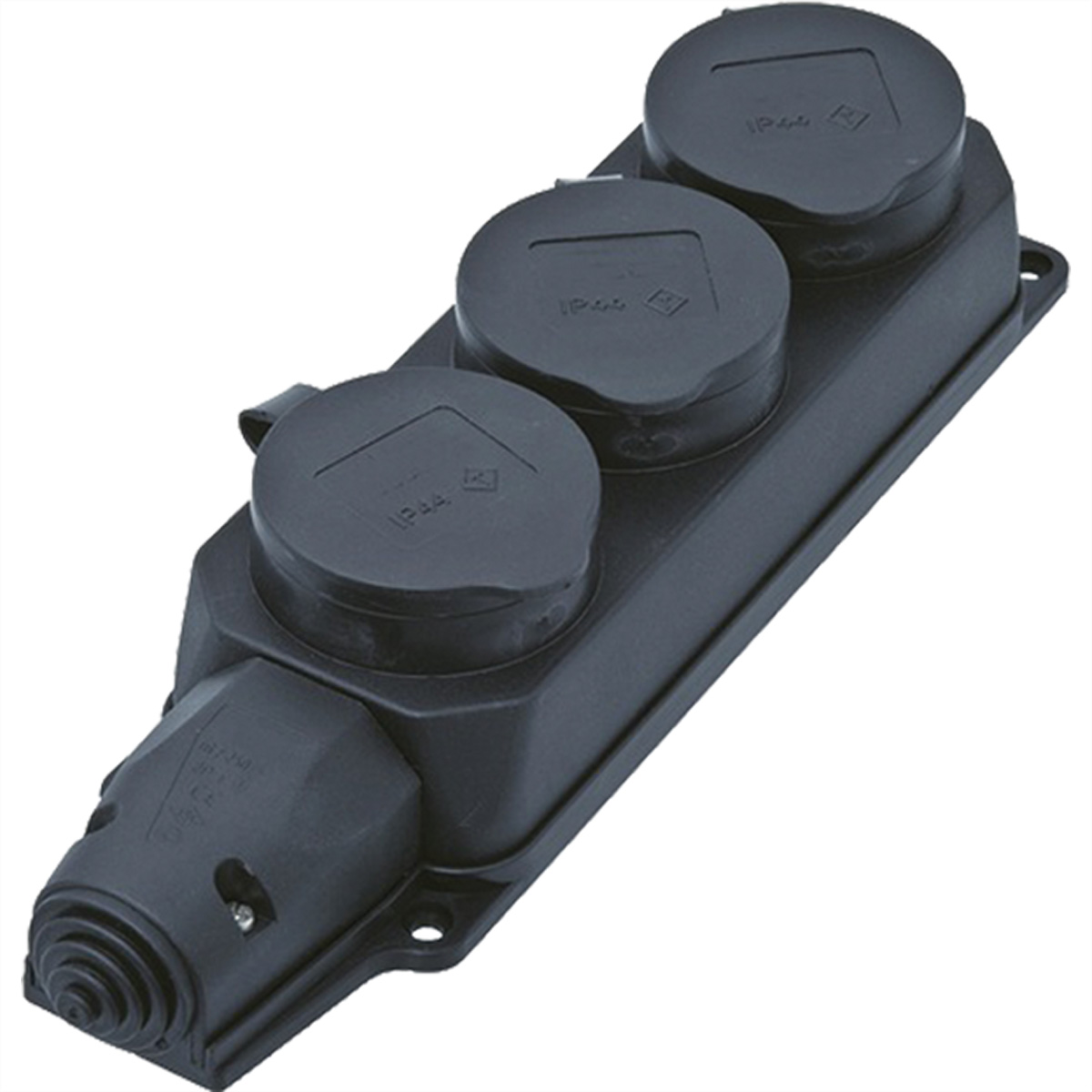 BACHMANN Verteiler Steckdose 3xCEE7/3 Mehrfachsteckdose